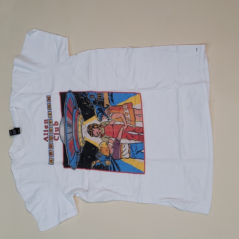 Steven Rhodes design Alien Abduction Club Tee unisex